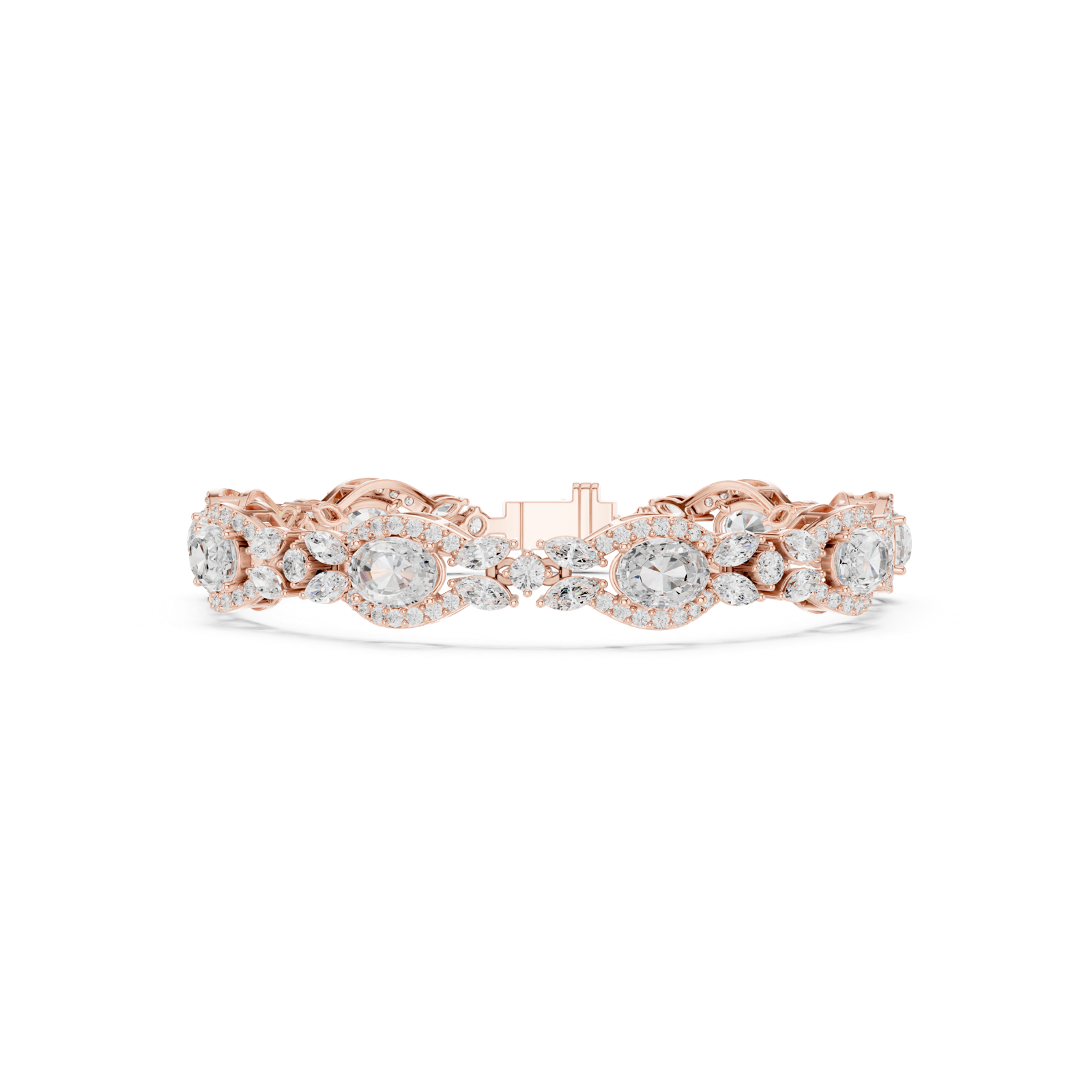 Gold Bracelet SBWB (33), Rose Gold, view 4