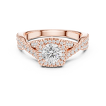 Gold Ring LR-0247, Rose Gold