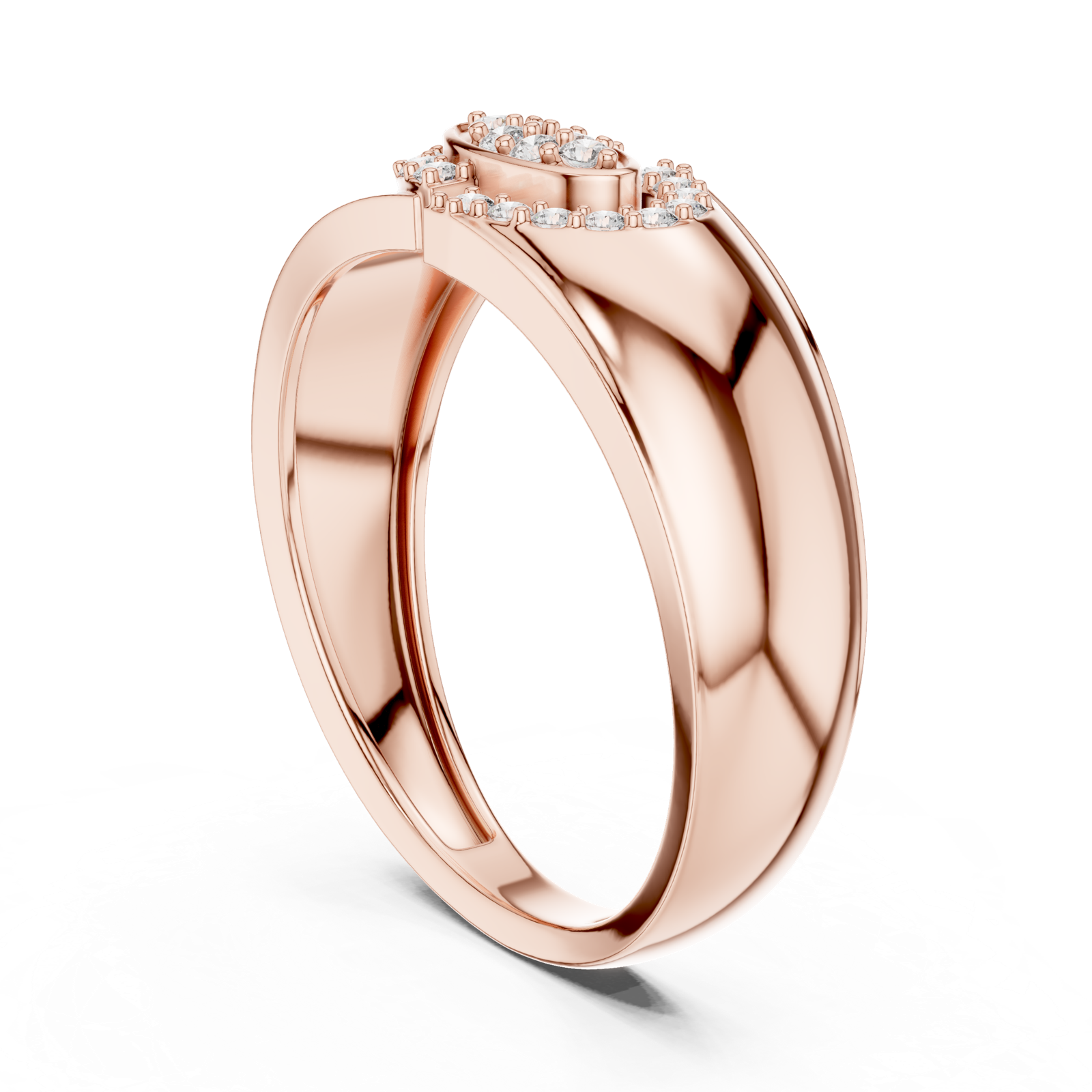 Gold Ring LR-01 (34), Rose Gold