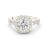 Gold Ring DDLR-345, White Gold
