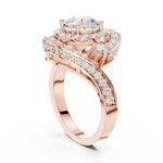Gold Ring DDLR-402, Rose Gold