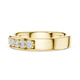 Gold Ring DDLR-577, Yellow Gold, view 3