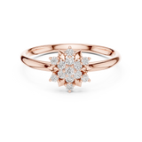 Gold Ring 1 (438), Rose Gold, view 4