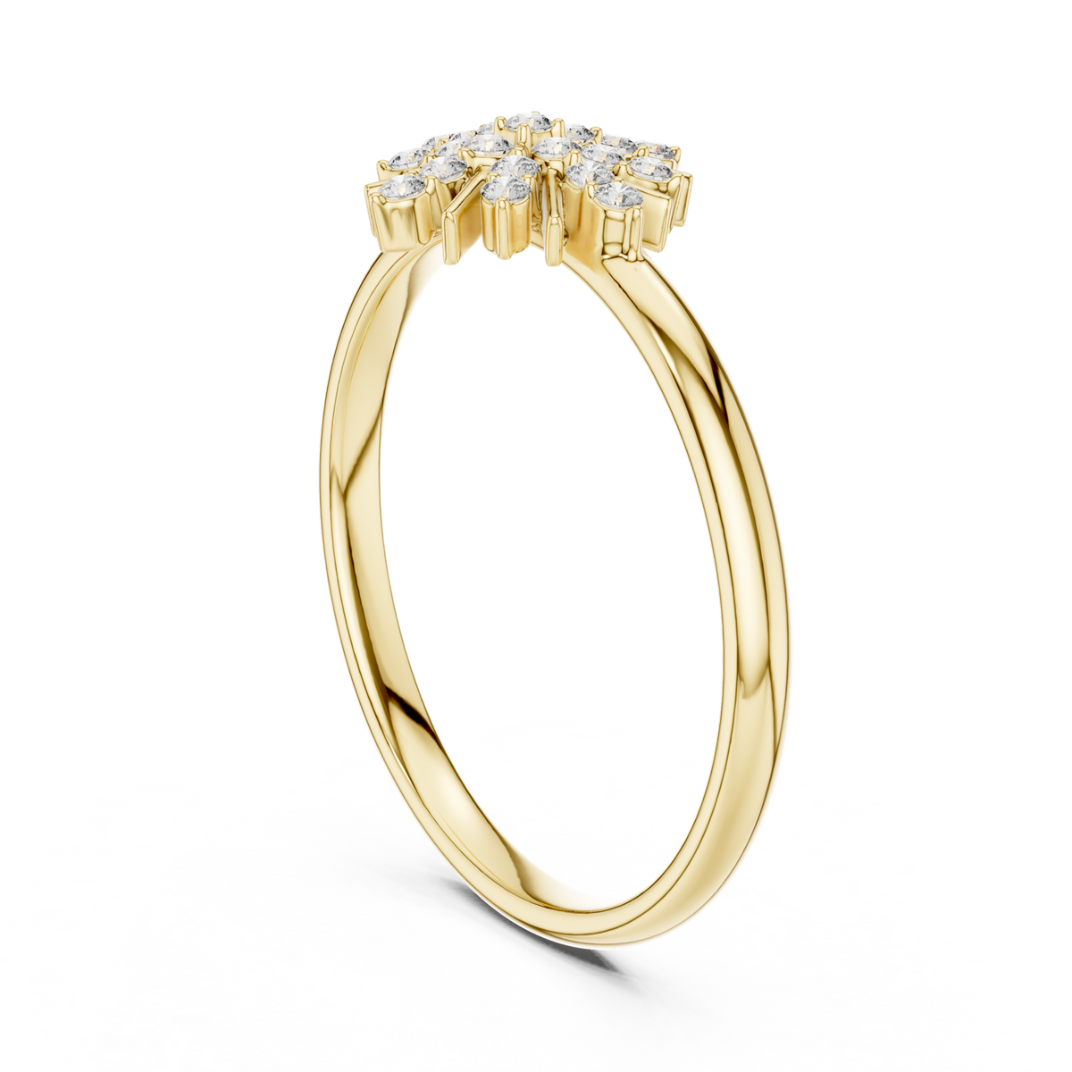 Gold Ring 1 (278), Yellow Gold, view 1