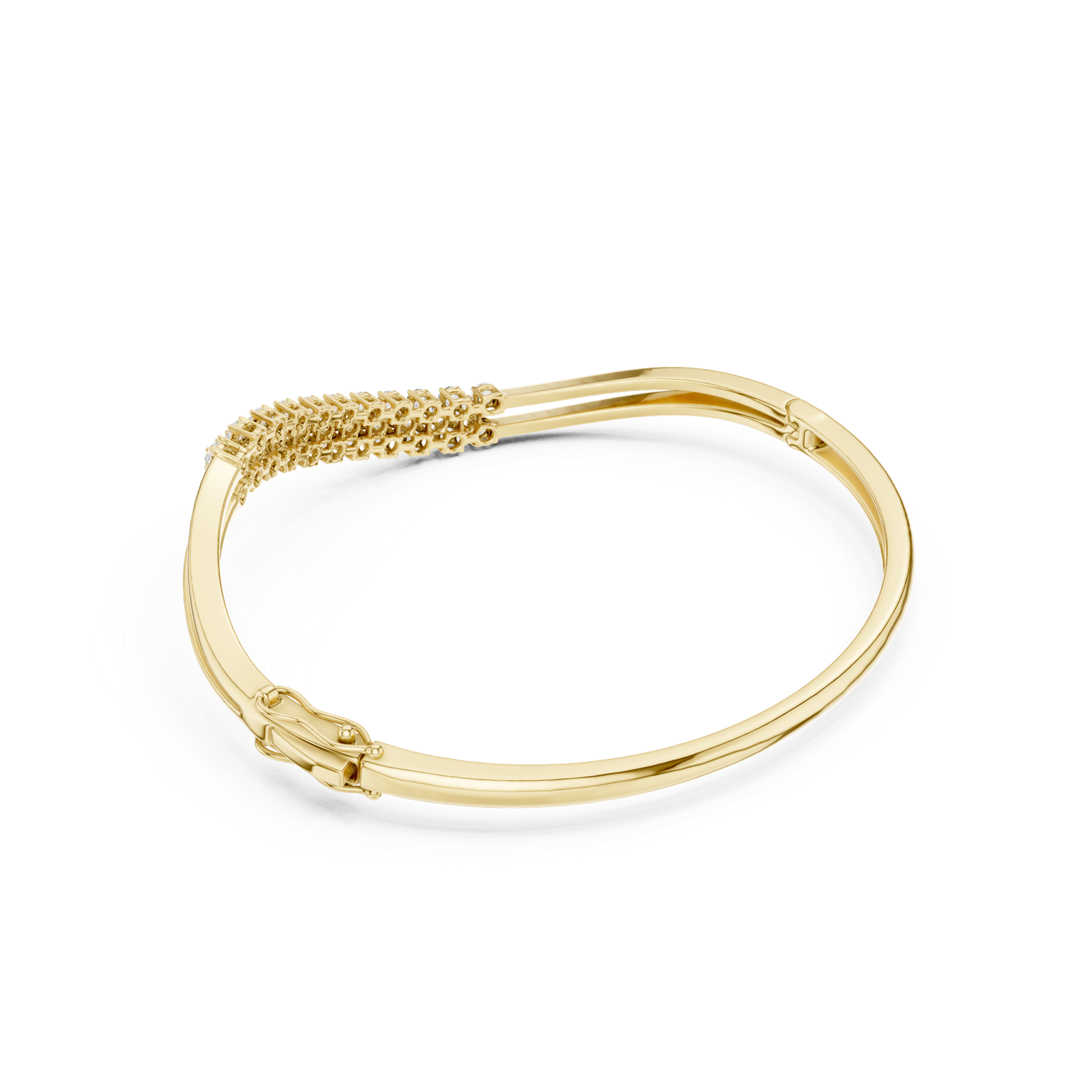 Gold Bracelet SBWB (29), Yellow Gold, view 2