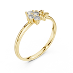 Gold Ring LR-01 (91), Yellow Gold, view 2