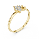 Gold Ring LR-01 (91), Yellow Gold, view 2