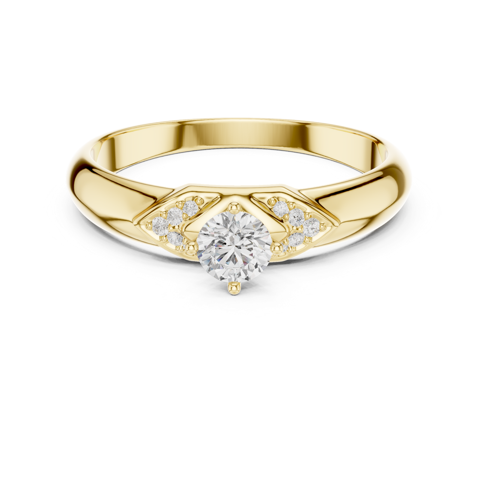 Gold Ring SBWR(12), Yellow Gold
