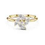Gold Ring 1 (265), Yellow Gold, view 4