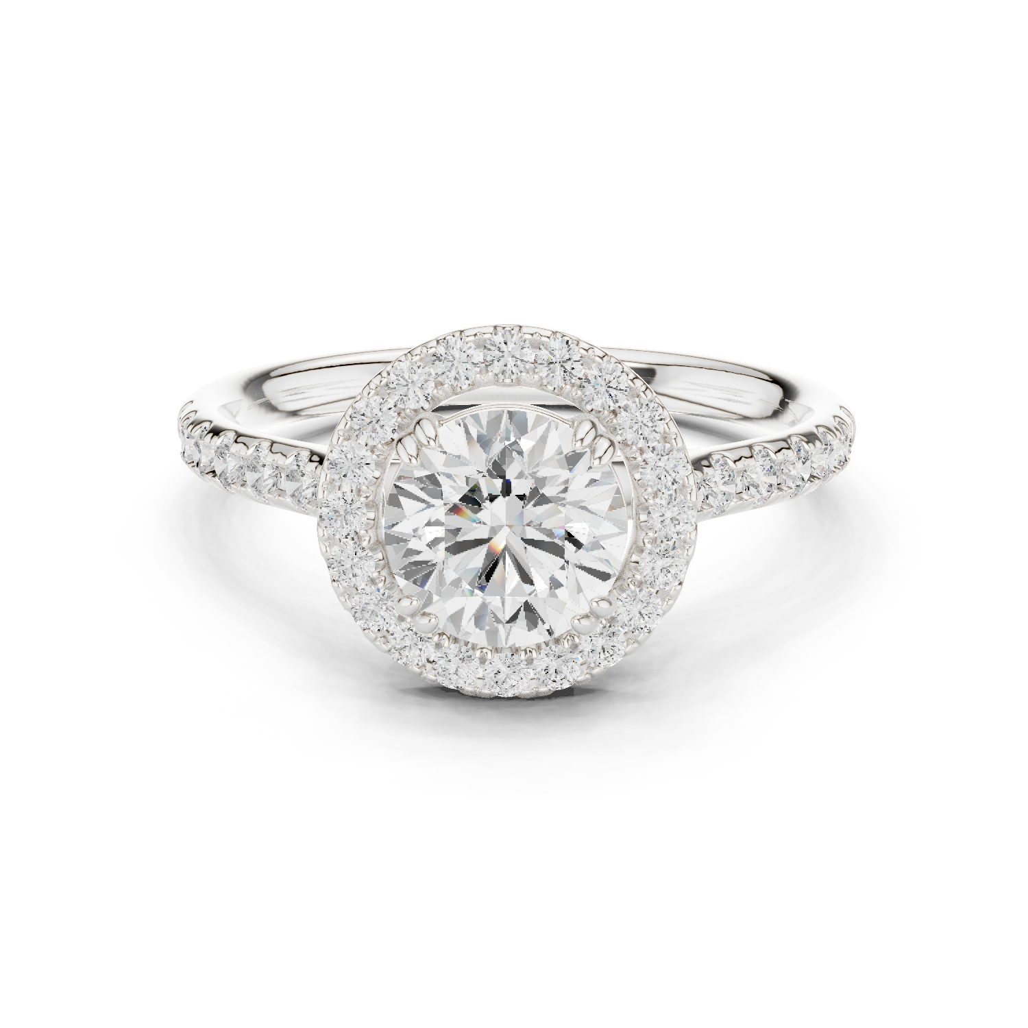 Gold Ring DDLR-792, White Gold