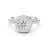 Gold Ring DDLR-792, White Gold