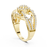 Gold Ring DDLR-458, Yellow Gold