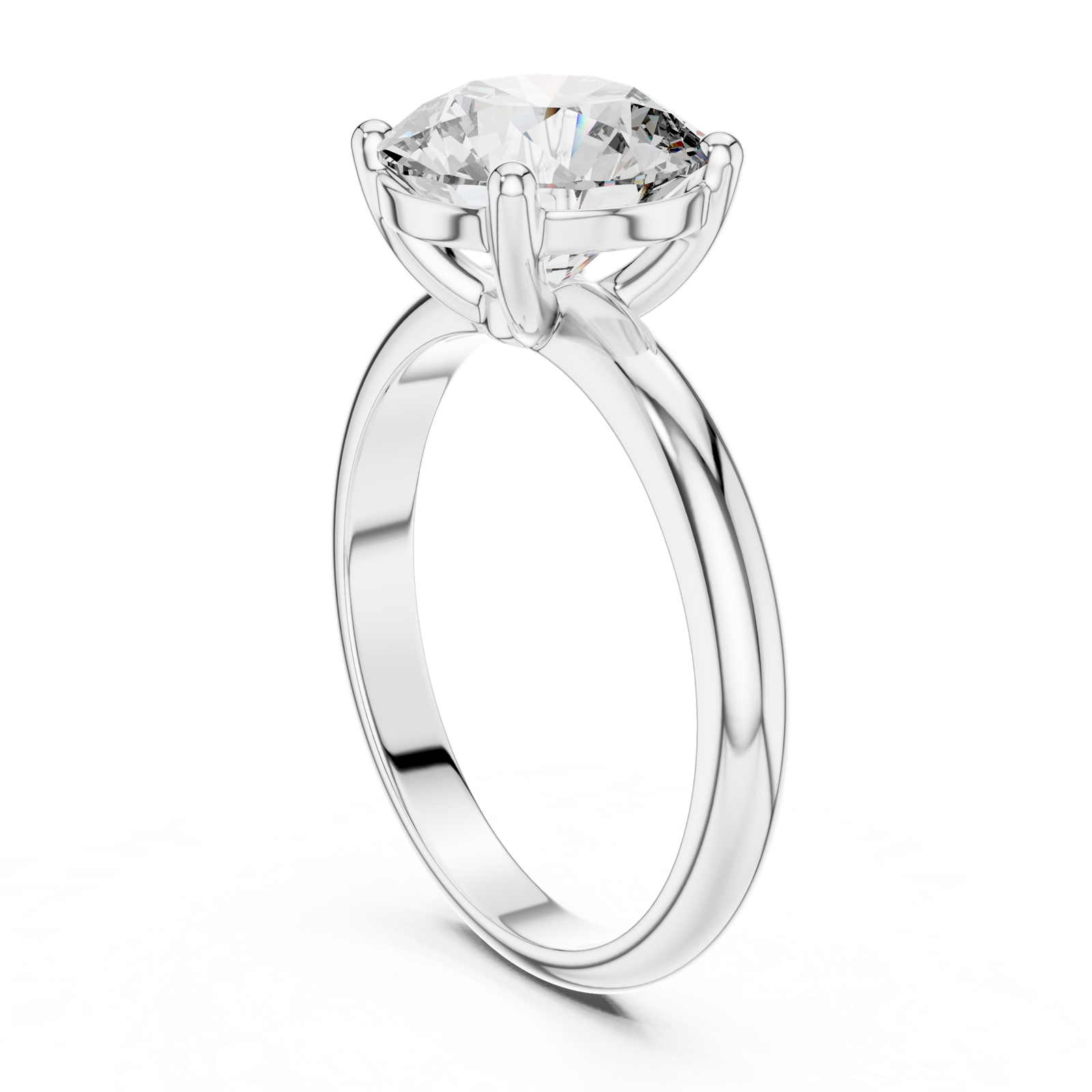 Gold Ring DDLR-054, White Gold