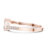 Gold Ring ALR-137, Rose Gold, view 3