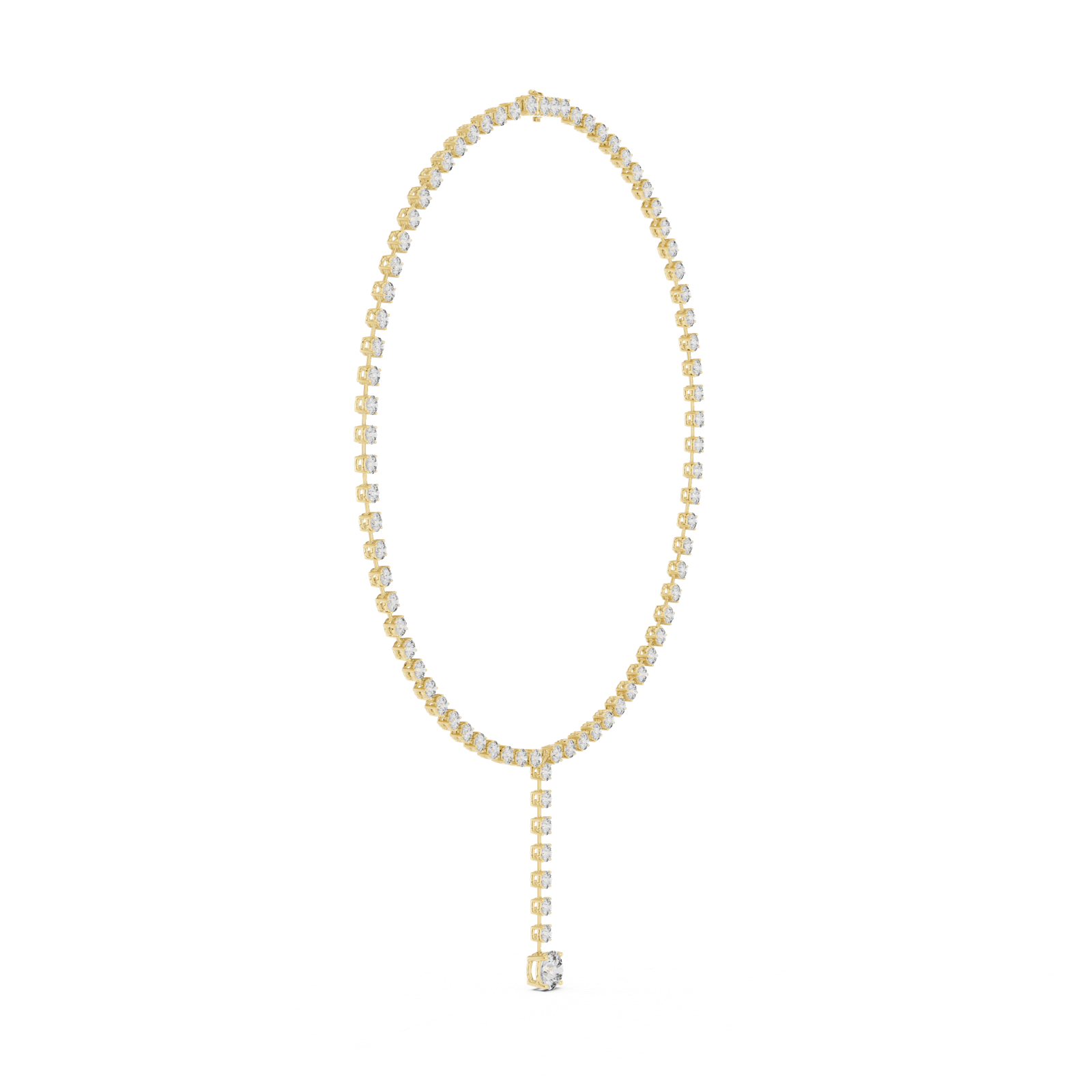Gold Necklace GNK-0046, Yellow Gold, view 3
