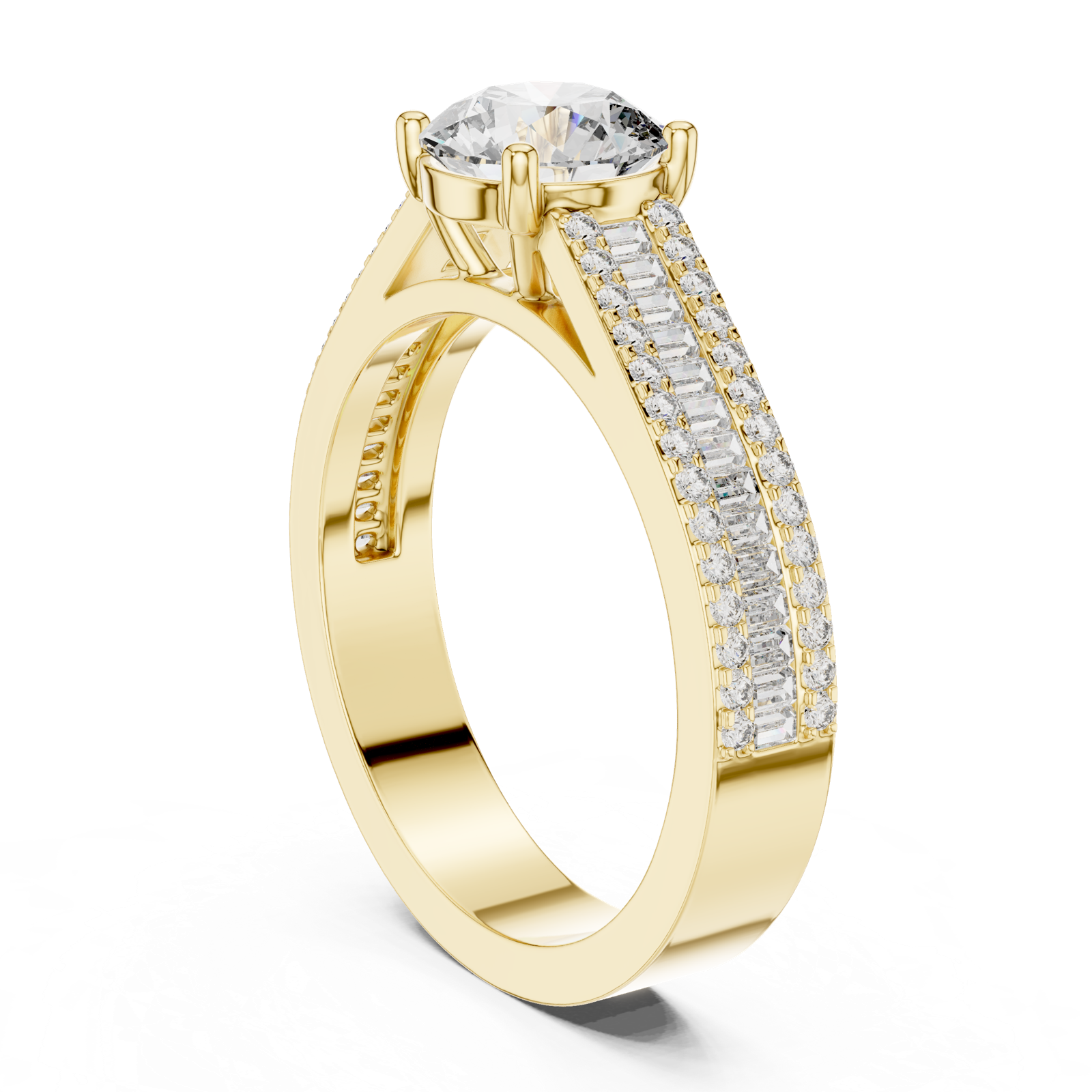 Gold Ring DDLR-191, Yellow Gold