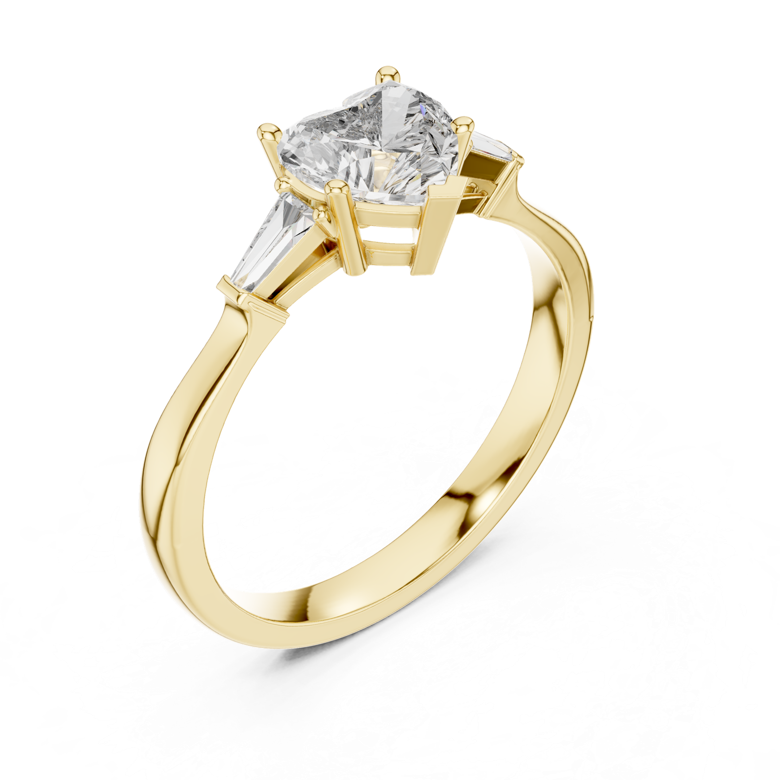 Gold Ring 00001L (34), Yellow Gold, view 2