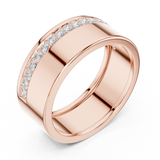 Gold Ring SBMR(25), Rose Gold, view 2