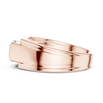 Gold Men's Ring GGR-0026, Rose Gold, view 3