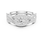 Gold Ring LR-0268, White Gold