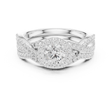 Gold Ring LR-0268, White Gold