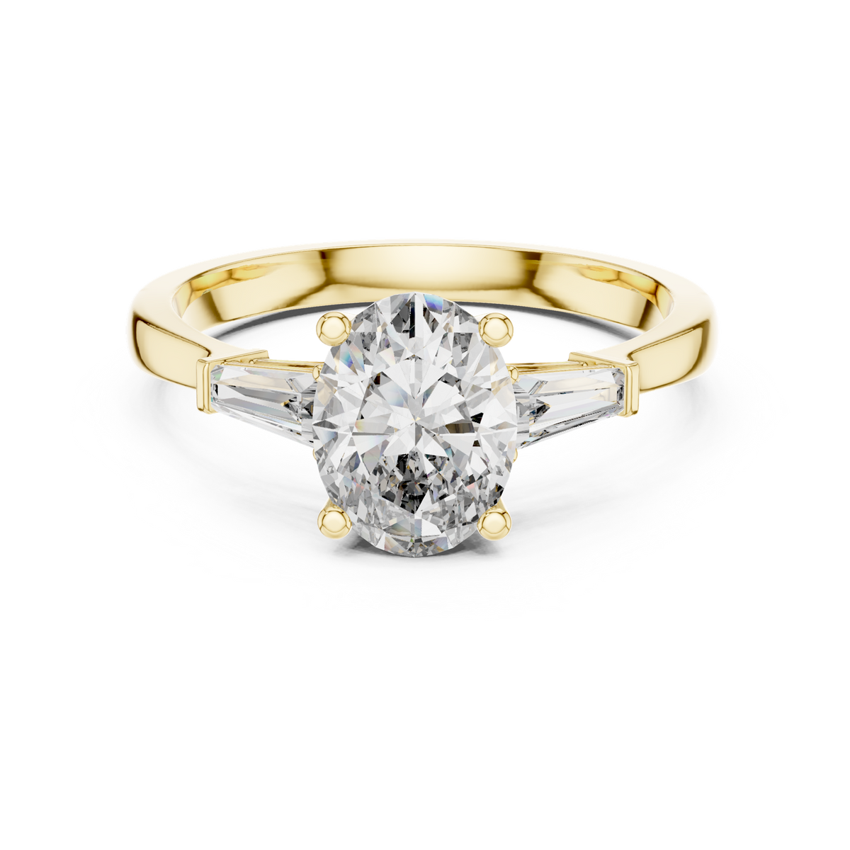 Gold Ring 00001L (32), Yellow Gold