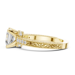 Gold Ring DDLR-976, Yellow Gold, view 3