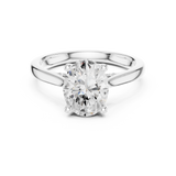 Gold Ring DDLR-986, White Gold, view 4