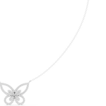Gold Necklace SBWN (25), White Gold, view 3