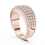 Gold Ring L03-02, Rose Gold