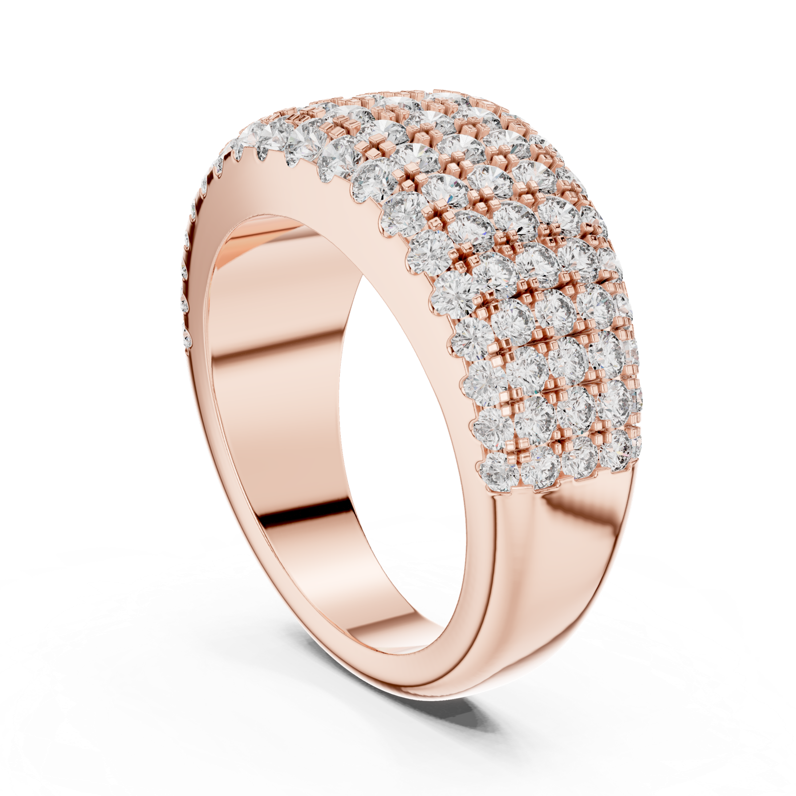 Gold Ring L03-02, Rose Gold
