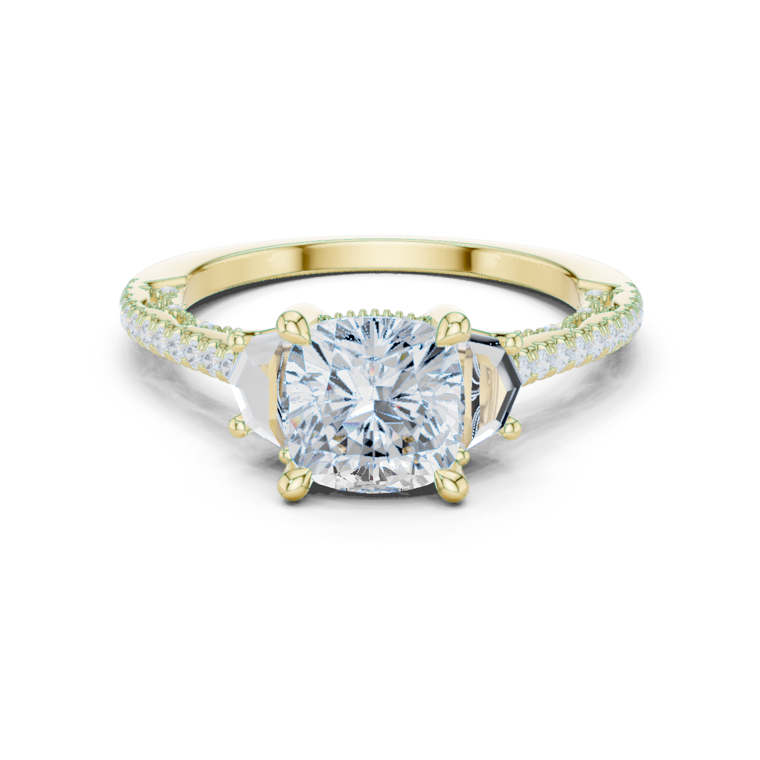 Gold Ring DDLR-283, Yellow Gold