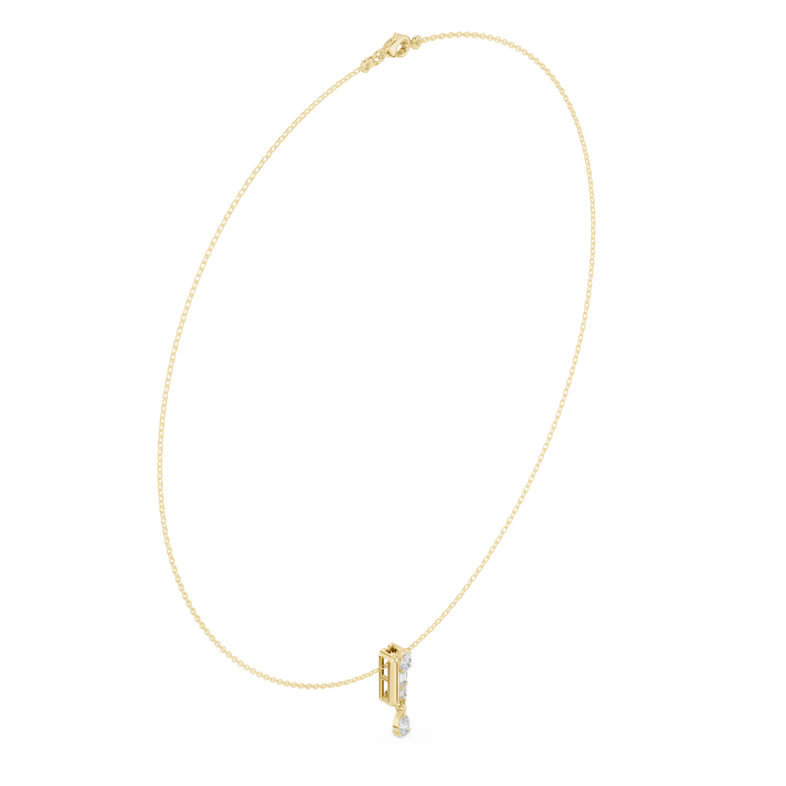 Gold Necklace SBWN (14), Yellow Gold, view 1