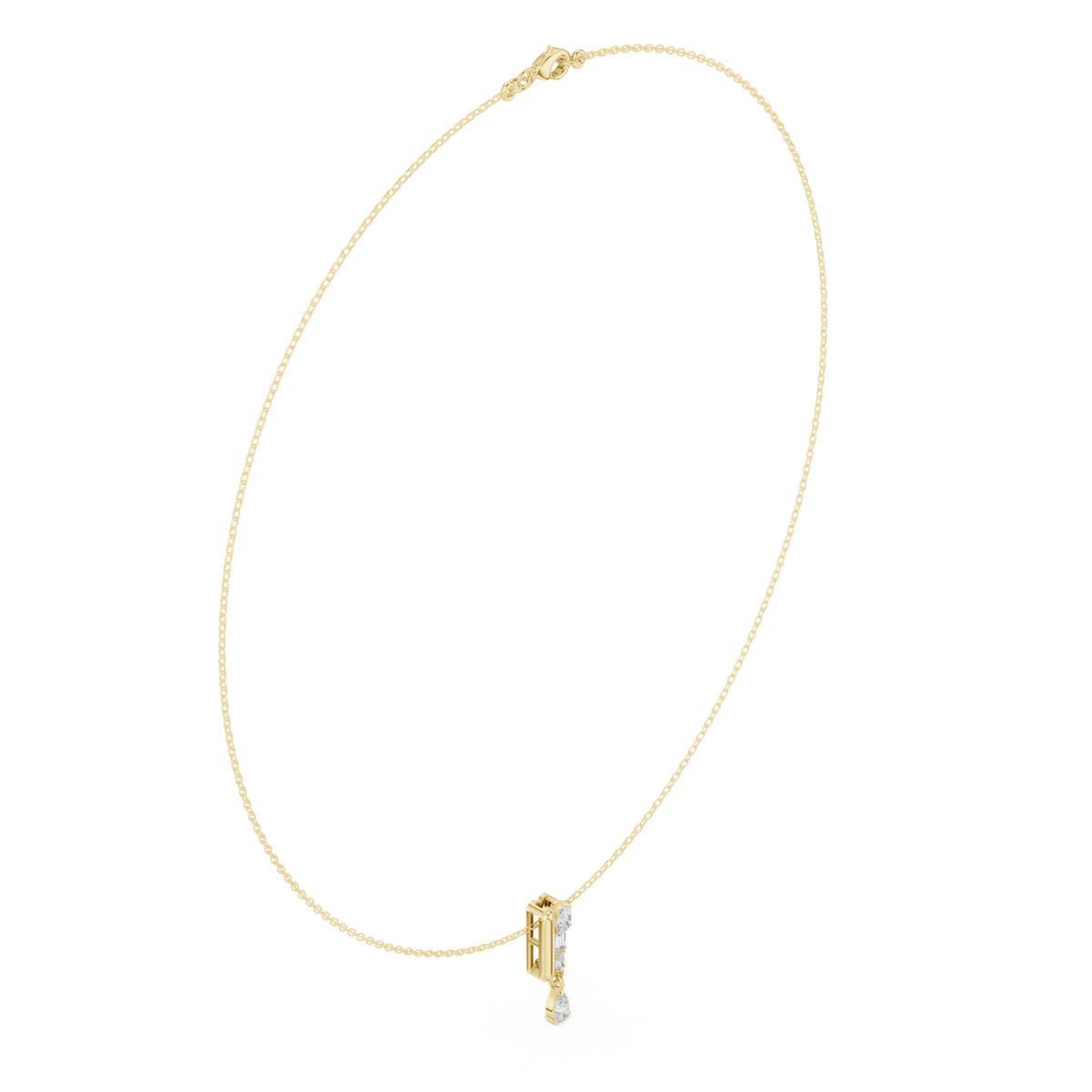 Gold Necklace SBWN (14), Yellow Gold, view 1