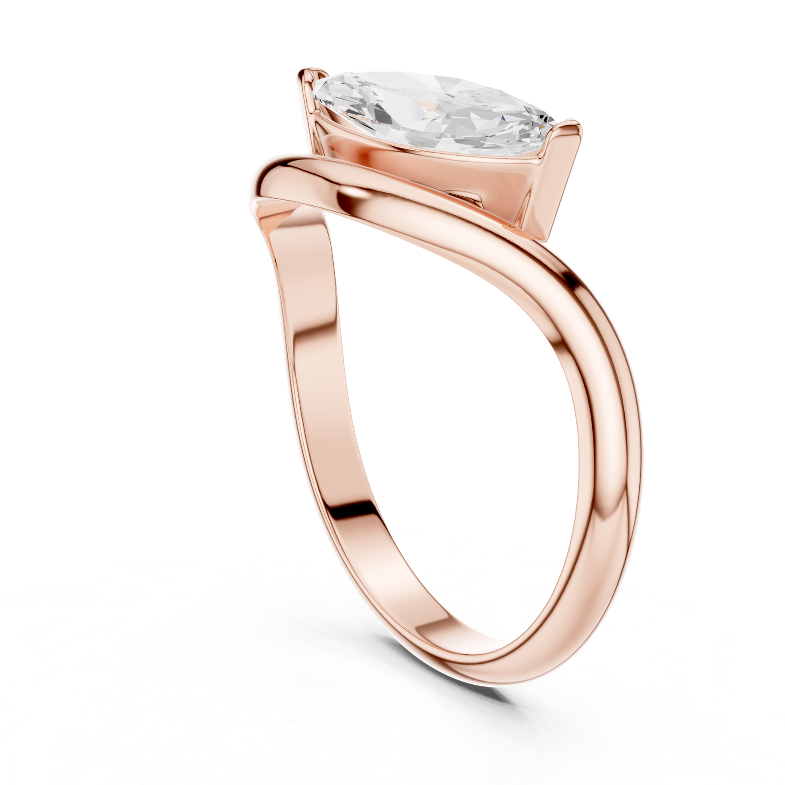 Gold Ring SBWR(30), Rose Gold