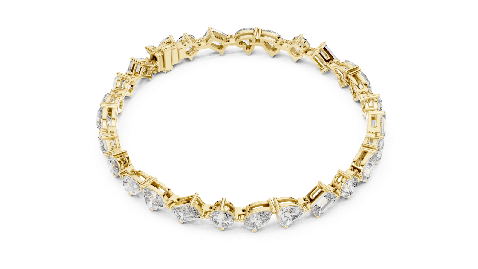 Gold Bracelet DP0028, Yellow Gold, view 2