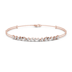 Gold Bracelet GLBR-0020, Rose Gold
