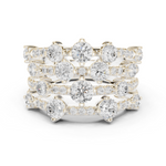 Gold Ring DDLR-866, White Gold