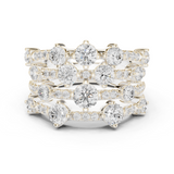 Gold Ring DDLR-866, White Gold