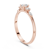 Gold Ring HLR-89, Rose Gold