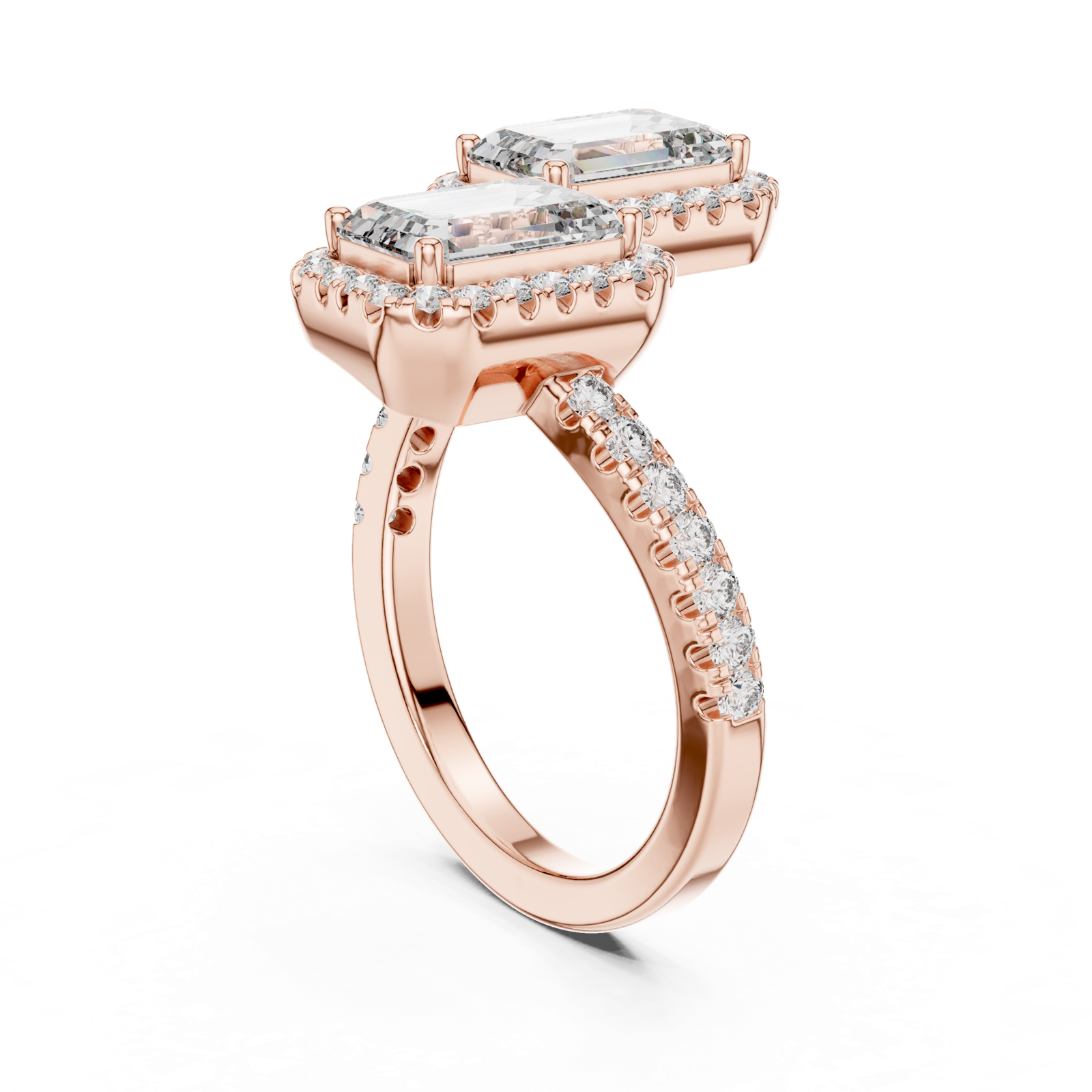 Gold Pendant 9-10008L_15, Rose Gold, view 1
