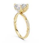 Gold Ring DDLR-966, Yellow Gold