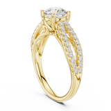 Gold Ring DDLR-636, Yellow Gold
