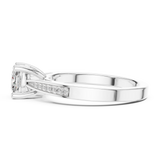 Gold Ring DDLR-524, White Gold, view 3