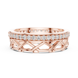 Gold Ring L22-R9, Rose Gold, view 3