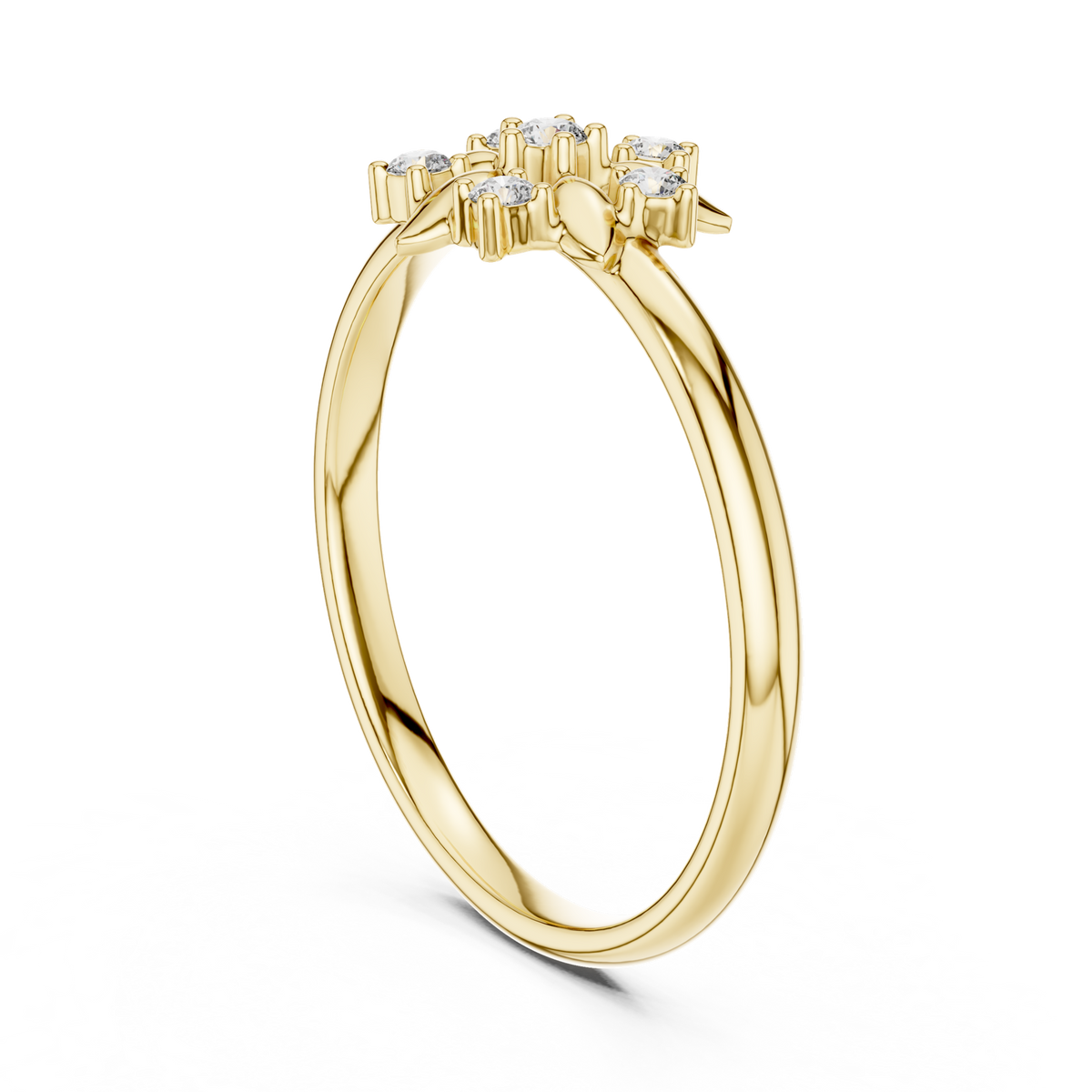 Gold Ring 1 (417), Yellow Gold, view 1