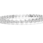 Gold Bracelet GLBR-0003, White Gold, view 3