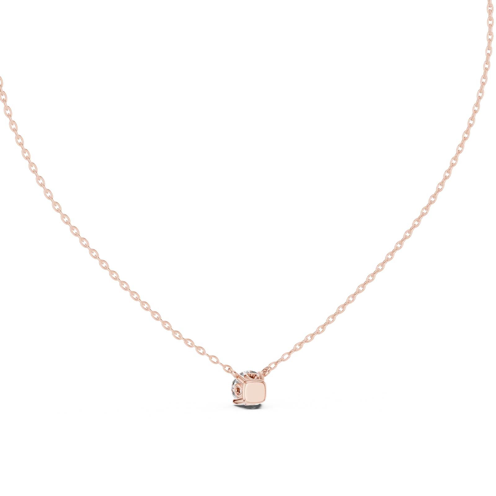 Gold Pendant GPD-0044, Rose Gold, view 4