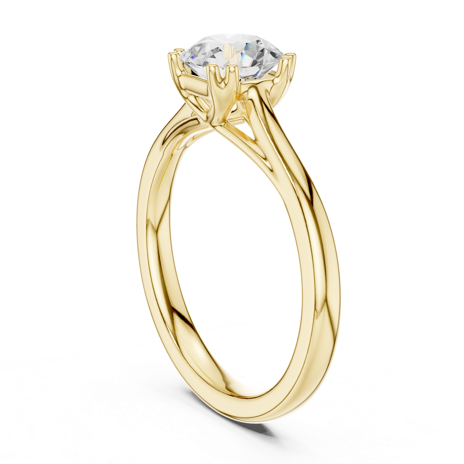 Gold Ring DDLR-549, Yellow Gold