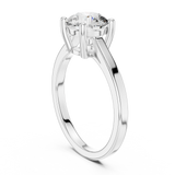 Gold Ring DDLR-066, White Gold, view 1